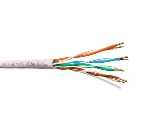 Кабель витая пара U/UTP4 Netko UTP-2445.05E.0B (51108)