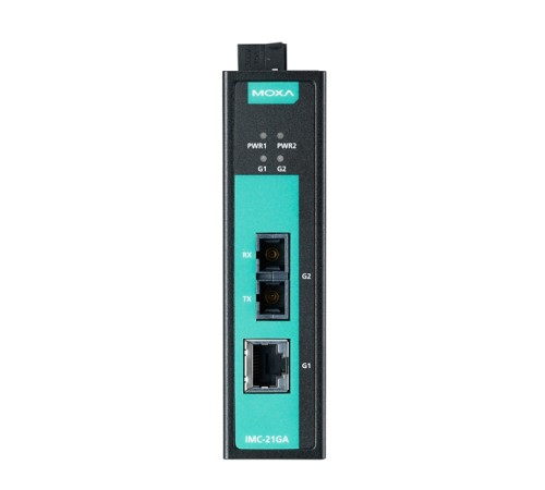 Конвертер Moxa IMC-21GA-SX-SC-T