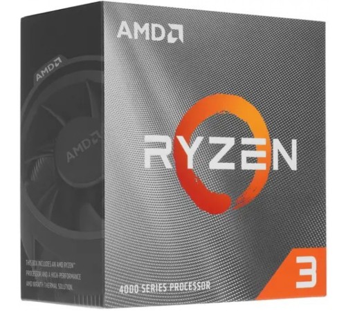 Процессор AMD S Ryzen 3 4100 AM4 Box 100-100000510BOX