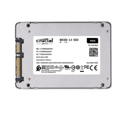 Накопитель SSD 250Gb Crucial MX500 CT250MX500SSD1