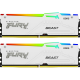 Оперативная память 32Gb DDR5 5600MHz Kingston Fury Beast White RGB KF556C40BWAK2-32
