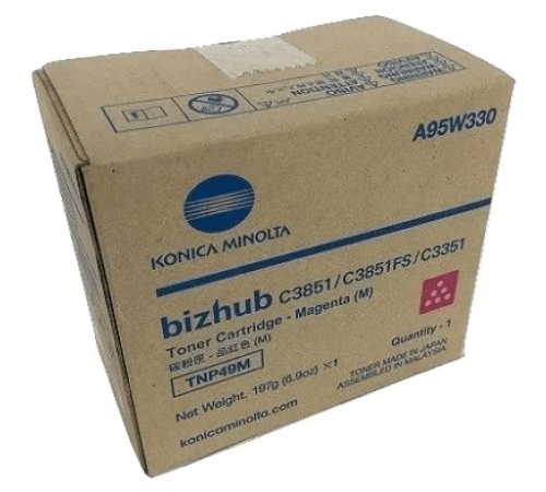Картридж Konica Minolta TNP-49M Magenta A95W350