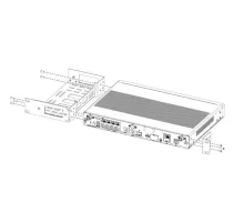 Крепления SNR SNR-RMB-ISR11004220-Z (гальваническое покрытие) для маршрутизатора ISR1100/4220 в стойку 19