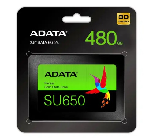 Твердотельный накопитель SSD Adata SU650 ASU650SS-480GT-R