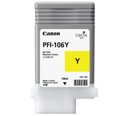 Картридж Canon PFI-106 Yellow 6624B001