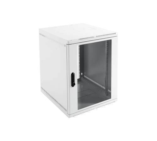Шкаф телекоммуникационный настенный 12U (600x650) дверь стекло ЦМО ШРН-12.650 30144246706