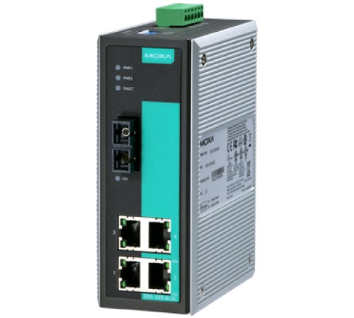 Коммутатор Moxa EDS-305-M-SC-T