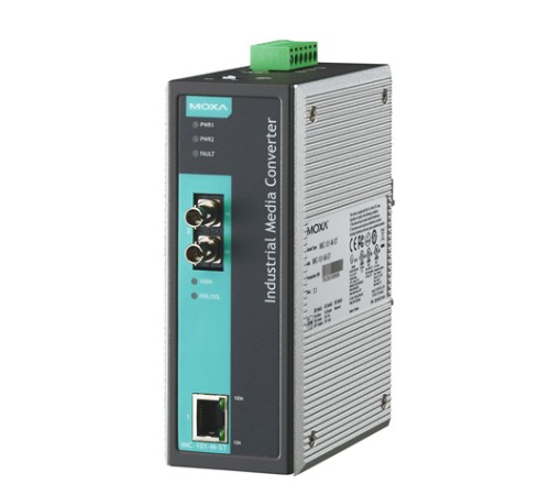 Конвертер Moxa IMC-101-M-ST-T