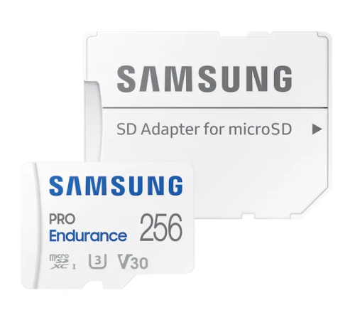 Карта памяти 256Gb MicroSD Samsung PRO Endurance + SD адаптер MB-MJ256KA