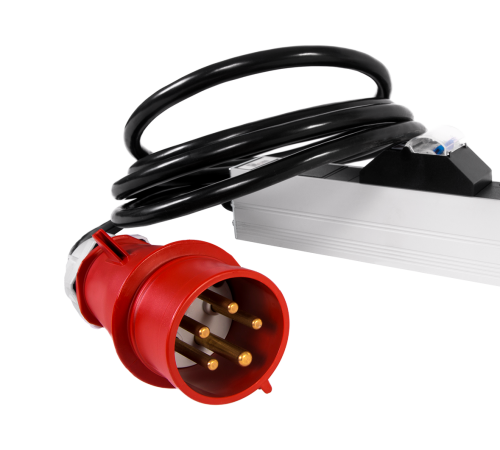 Верт блок розеток Rem -3x32 3 фазы 32A 6 авт инд 24 S 1820 мм IEC 309 шнур м Rem R-3X32-24S-A-I-1820-3-3PN 30112232100