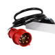 Верт блок розеток Rem -3x32 3 фазы 32A 6 авт инд 24 S 1820 мм IEC 309 шнур м Rem R-3X32-24S-A-I-1820-3-3PN 30112232100