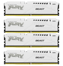 Оперативная память 64Gb DDR5 6000MHz Kingston Fury Beast White KF560C40BWK4-64