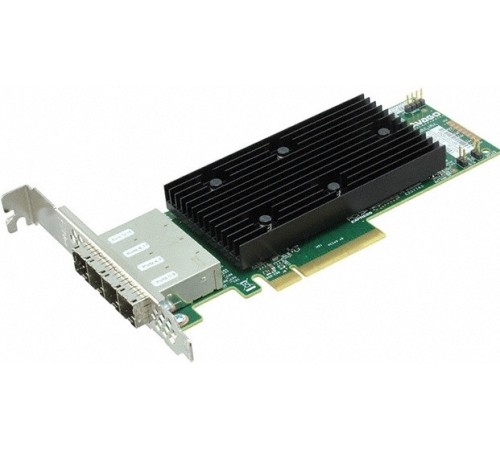 HBA-адаптер Broadcom LSI SAS 9305-16E SGL (05-25704-00) PCIe 3.0 x8 LP, SAS/SATA 12G HBA, 16port(4*ext SFF8644), 3216 IOC, {5} (id 26192)