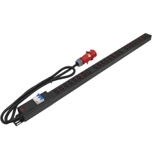 Блок розеток Powercom PDU-32AV24-18C3-6C9-3P