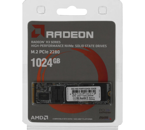 Накопитель SSD 1Tb AMD R3 Series R3MP31024G8