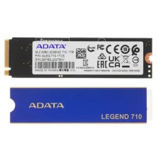 Твердотельный накопитель SSD Adata LEGEND 710 ALEG-710-1TCS