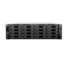 Система хранения данных Synology Rack 3U QC3,35GhzCPU/8Gb(32)/RAID0,1,10,5,6/16hot plug (3,5' or 2,5')/upto 28hp with RX1225RP/2xUSB3.2/2xGbE/1x10GbE (1xExp.)/iSCSI/2xPS/no rail/1YW repl RS2821RP+ (id 36101)