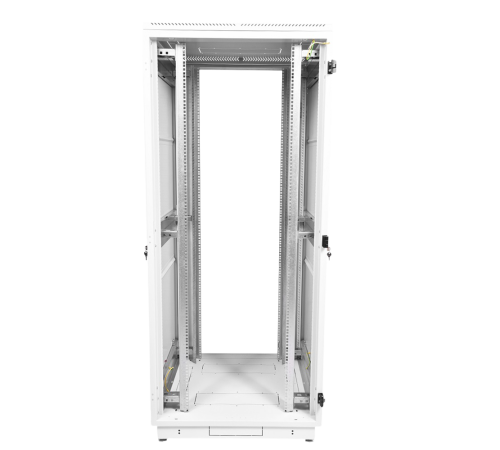 Шкаф телекоммуникационный напольный 42U (800x800) дверь перфорированная ЦМО ШТК-М-42.8.8-4ААА 30144523402 30144568405