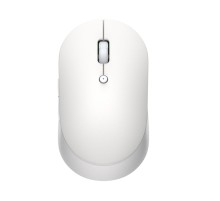 Мышь беспроводная Xiaomi Mi Dual Mode Wireless Mouse Silent Edition (White) WXSMSBMW02 (HLK4040GL) (715440) (id 27161)