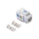 Модуль Keystone неэкранированный RJ45 cat.5e 90° 110/Krone тип под инструмент KE белый Netko Expert CKC KJ8B-CE-US/WH (WHN) (51958)
