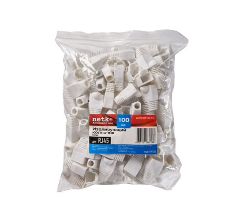 Изолирующий колпачок Netko NPB-RJ45-wht (51782)