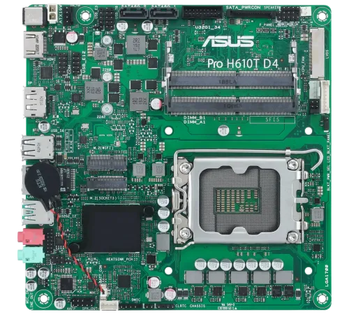Материнская плата Asus PRO H610T D4-CSM Материнская плата Asus PRO H610T D4-CSM