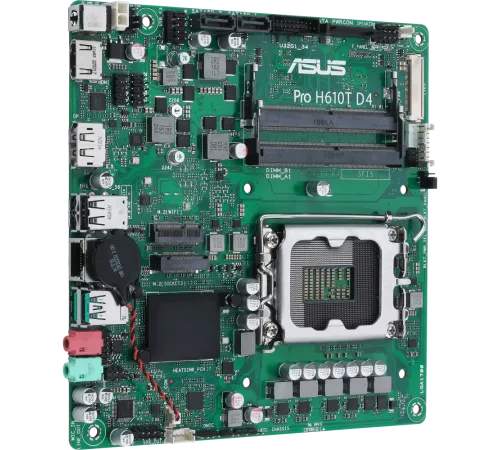 Материнская плата Asus PRO H610T D4-CSM Материнская плата Asus PRO H610T D4-CSM