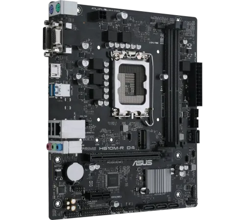 Материнская плата Asus PRIME H610M-R D4-SI Материнская плата Asus PRIME H610M-R D4-SI