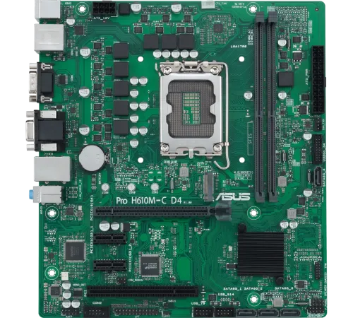 Материнская плата Asus PRO H610M-C D4-CSM