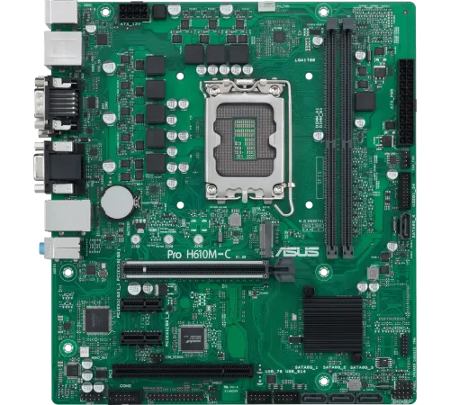 Материнская плата Asus PRO H610M-C-CSM Материнская плата Asus PRO H610M-C-CSM