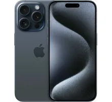 Смартфон Apple iPhone 15 Pro 128Gb Blue Titanium MTQ73CH/A