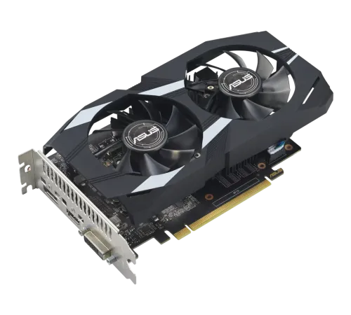 Видеокарта Asus GeForce GTX 1650 Dual EVO OC DUAL-GTX1650-O4GD6-P-EVO