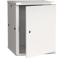 Шкаф LINEA W 12U 600x600 мм дверь металл RAL7035 ITK LWR3-12U66-MF
