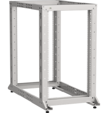 Стойка двухрамная 42U 600х600-1000мм серая ITK LINEA F LF35-42U61-2GM