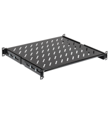 Полка стационарная L=400мм черная ITK FS05-400PI-R