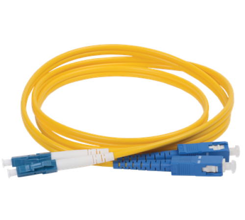 Коммутационный шнур оптический ITK FPC09-LCU-SCU-C2L-1M