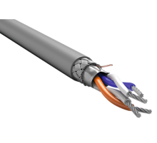 Кабель интерфейсный RS-485 2х2х0,6 нг(А)-LS серый серый (200м) ITK RC3-RS485-02-SF-2101