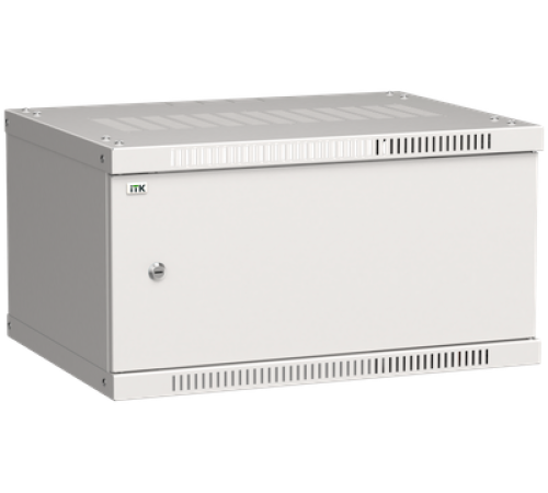 Шкаф LINEA WE 6U 600x450мм дверь металл серый ITK LWE3-06U64-MF