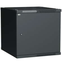 Шкаф LINEA WE 12U 600x600мм дверь металл черный ITK LWE5-12U66-MF