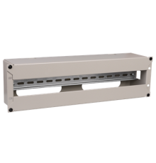 Панель электрораспределительная 3U с DIN-рейкой серая ITK EDP35-3U22M