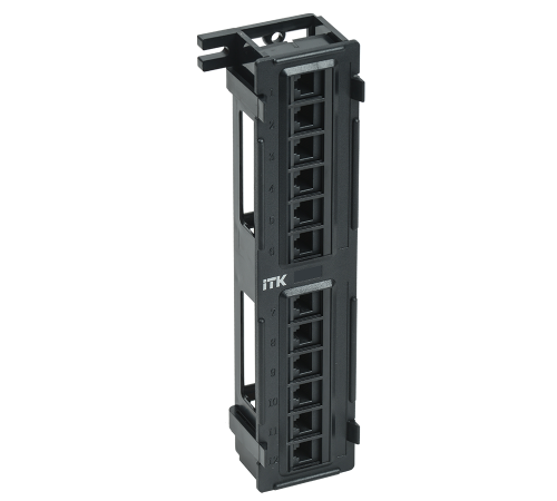 Коммутационная патч-панель ITK PP12-C6U-D05