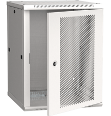 Шкаф LINEA W 12U 600x600 мм дверь перфорированная RAL7035 ITK LWR3-12U66-PF