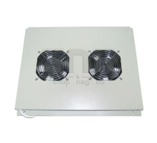 Блок вентиляторов для шкафов TFC глубиной 600мм 2 вентилятора серый SNR SNR-SHELF-2F-600G