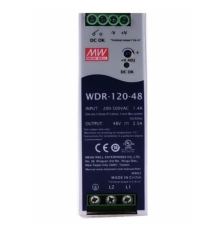 Блок питания на DIN-рейку MeanWell WDR-120-48