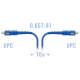 Патчкорд оптический армированный SC/UPC 10метров SNR SNR-PC-SC/UPC-ARM-10m