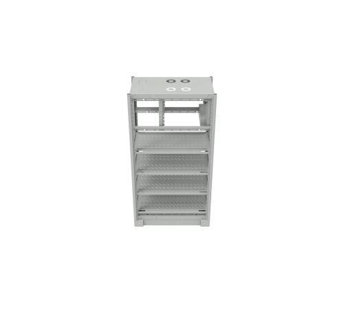 Аккумуляторный стеллаж 4 полки с отсеком для автомата 1879х600х1000мм SNR SNR-UPS-RACK-180610-4