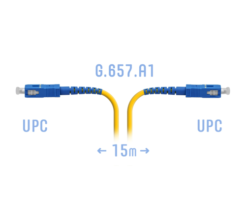 Патчкорд оптический SC/UPC SM G.657.A1 15 метров SNR SNR-PC-SC/UPC-A-15m Патчкорд оптический SC/UPC SM G.657.A1 15 метров SNR SNR-PC-SC/UPC-A-15m