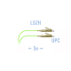 Шнур монтажный оптический LC/UPC MM5 3m 0 9 мм SNR SNR-PC-LC/UPC-MM5-3m (0 9) (0,9)