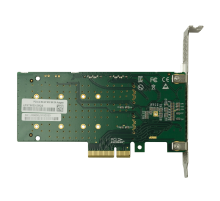 Переходной адаптер PCIe 2.0 x4 на 2xM.2 и 2xSATA RAID 0 1 SNR LRST9630-2M2S