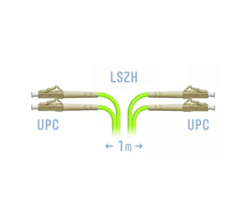 Патчкорд оптический LC/UPC-LC/UPC MM (OM5) Duplex 1 метр 2мм SNR SNR-PC-LC/UPC-MM5-DPX-1m (2 0) (2,0) Патчкорд оптический LC/UPC-LC/UPC MM (OM5) Duplex 1 метр 2мм SNR SNR-PC-LC/UPC-MM5-DPX-1m (2 0) (2,0)